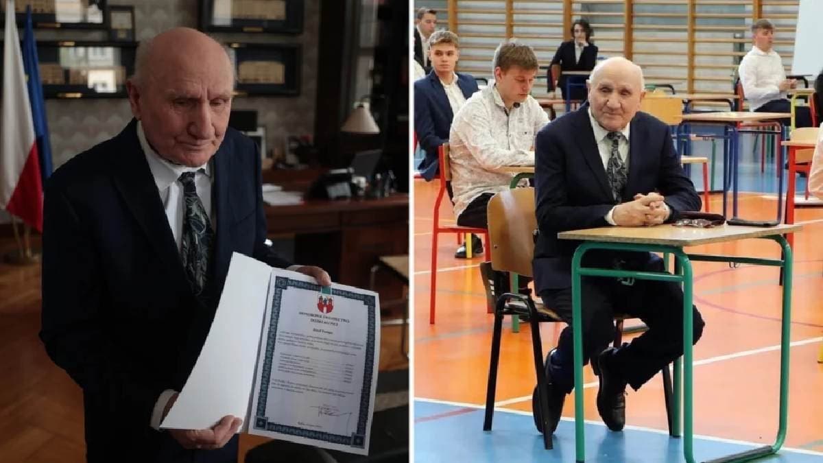 Oldest School Student of the world fails to pass final exam once again