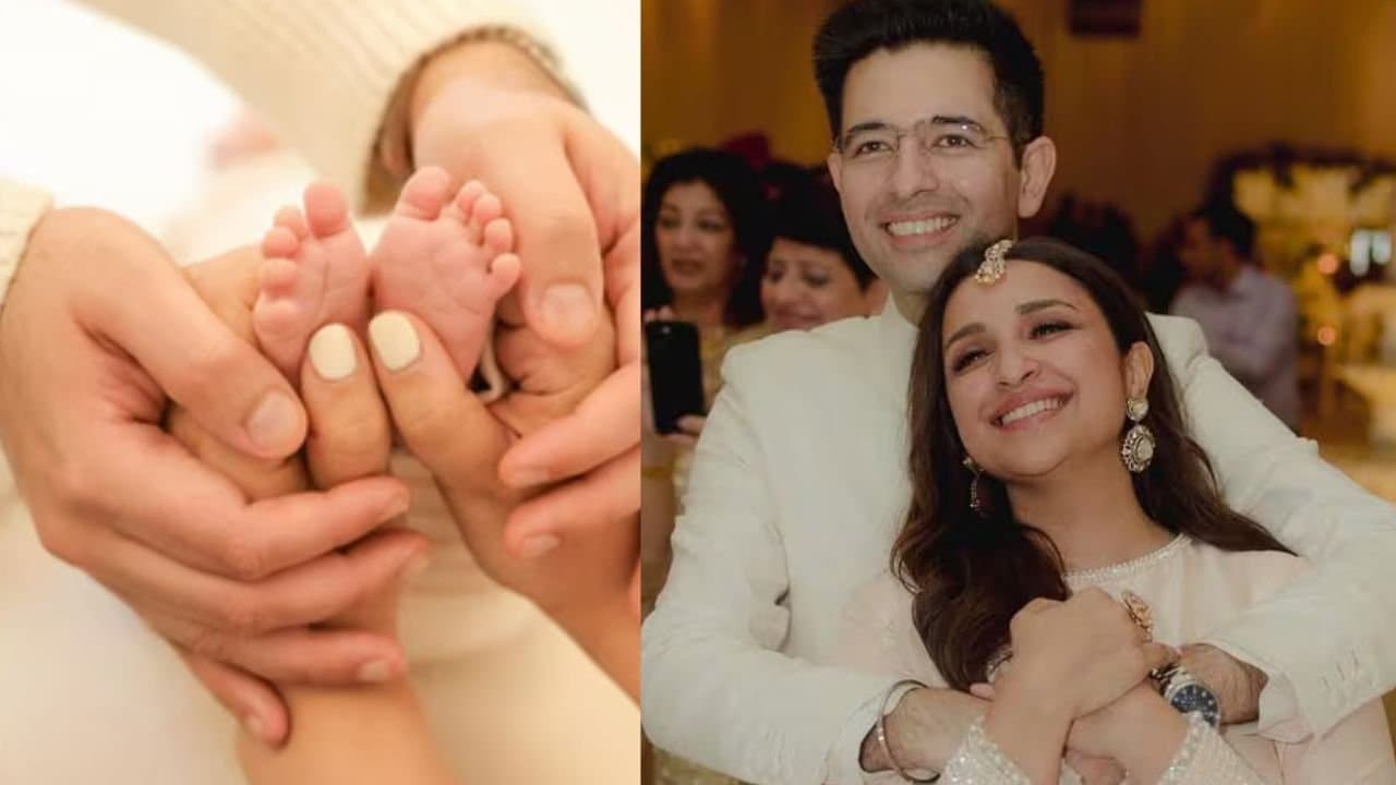 Raghav Chadha and Parineeti Chopra reveal the name of their baby boy share first pics