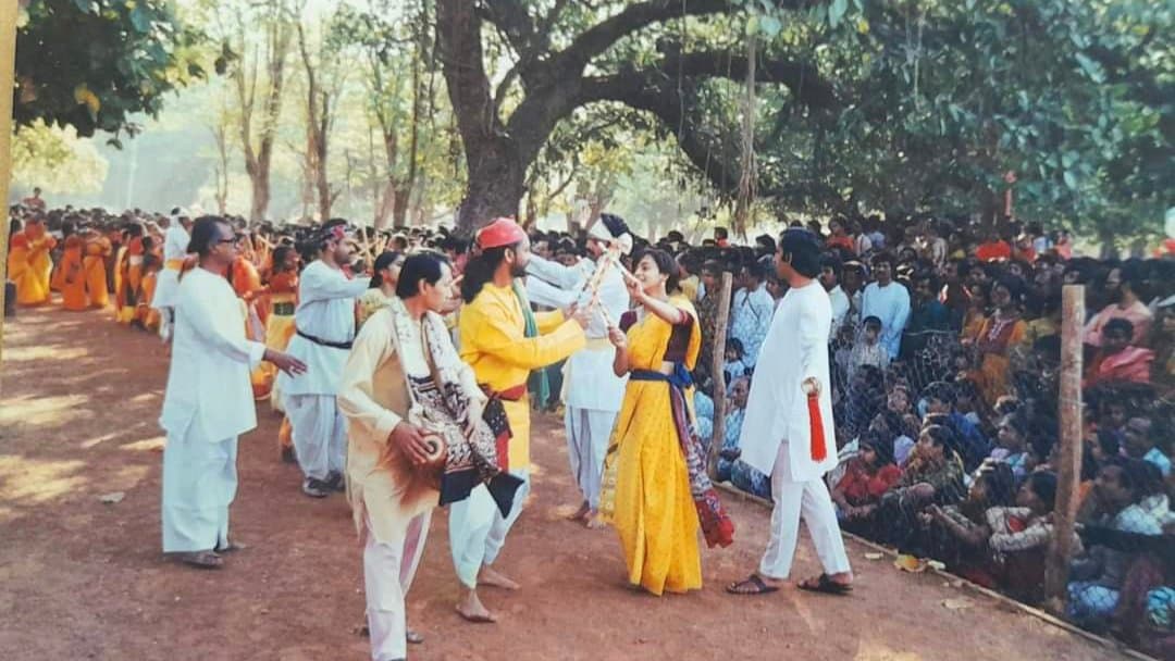 Santiniketan: বসন্তোৎসবে আর প্রাণের আরাম খুঁজে পান না প্রবীণ আশ্রমিকেরা 
