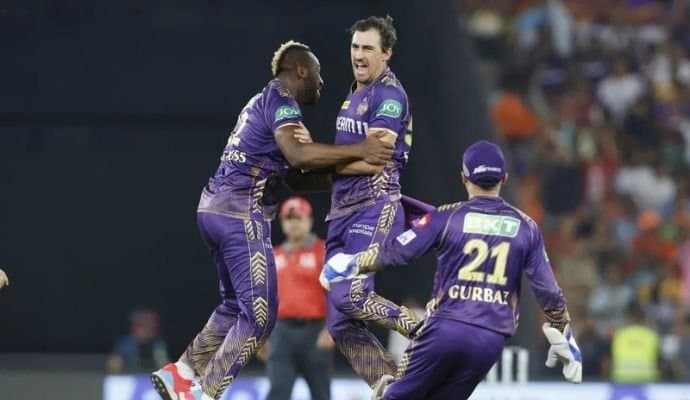 KKR: দুর্ধর্ষ স্টার্ক, নাইট বোলারদের কাছে আত্মসমর্পণ হায়দরাবাদের