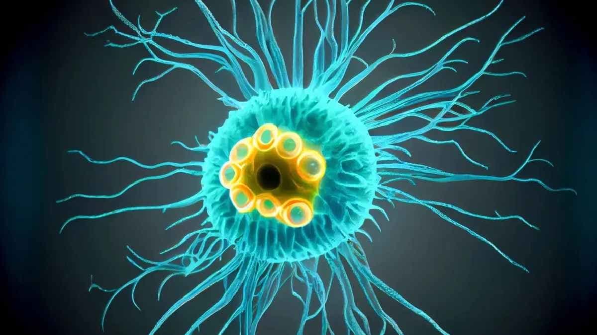 When nutrients vanish bacteria kill nearby cells and feast