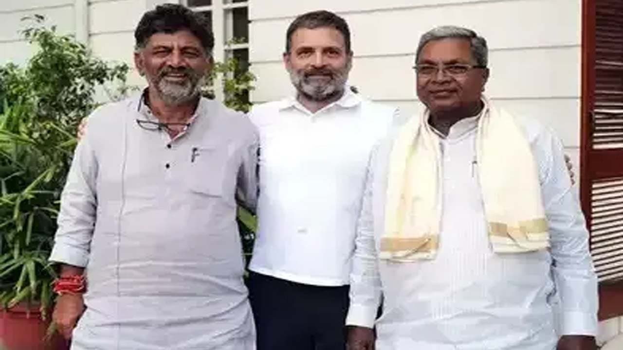 Crisis in Karnataka Congress Shivakumar MLAs rush to Delhi