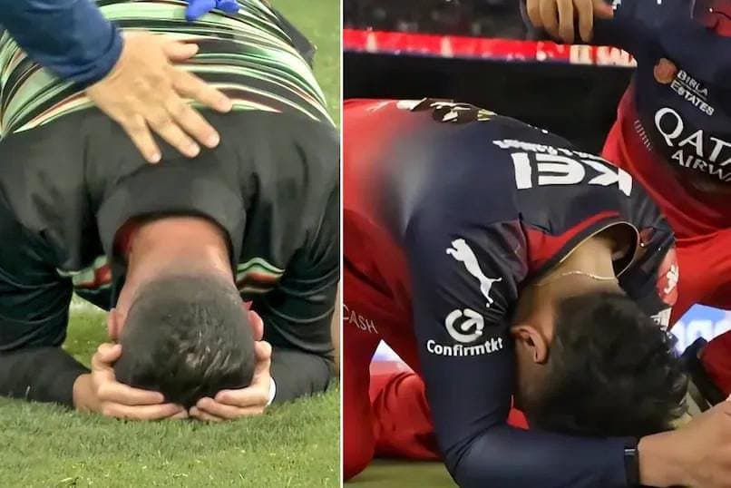Fans find similarity between Cristiano Ronaldo and Virat Kohli celebration after win 