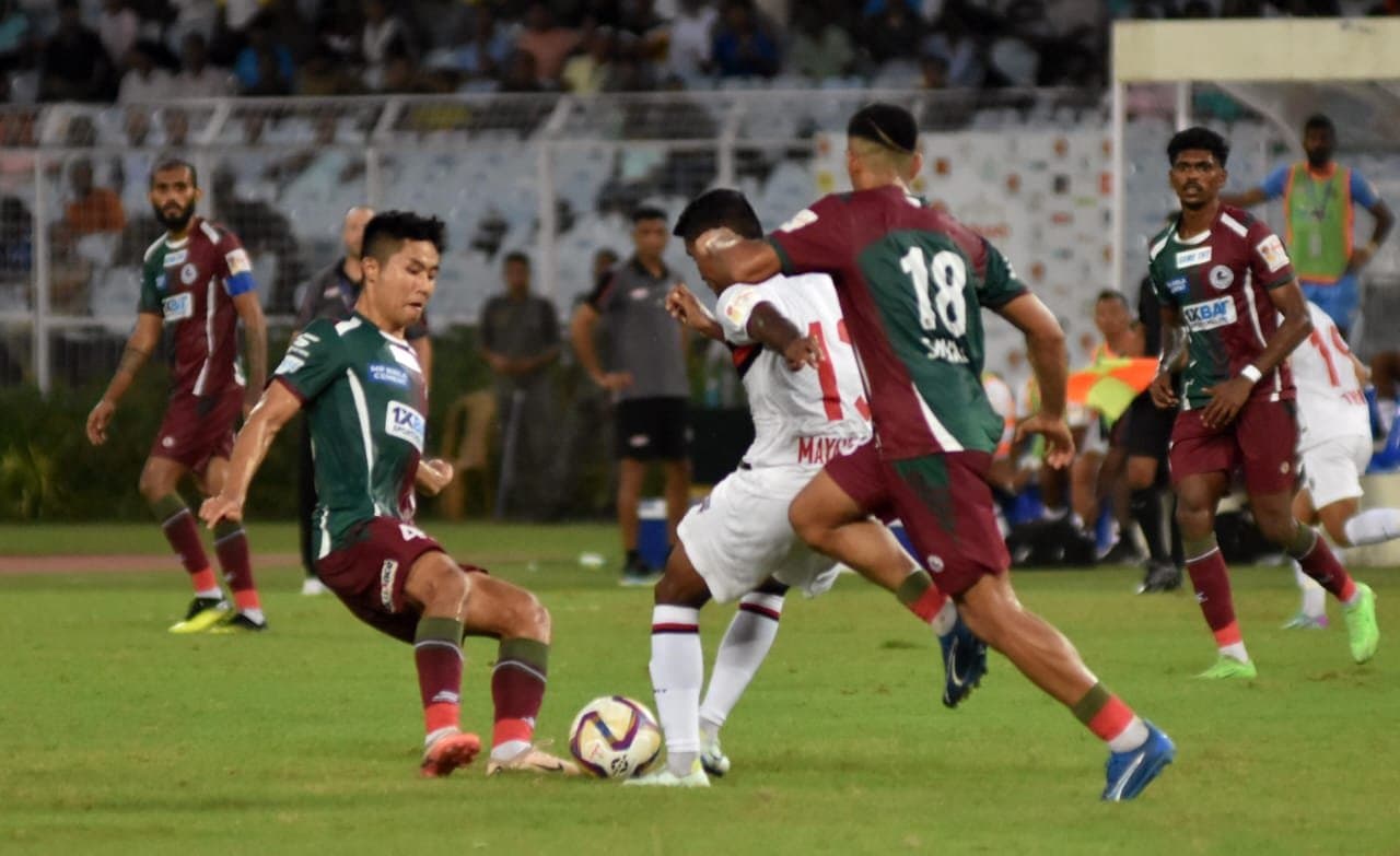 Jose Molina Reaction after mohunbagan got defeated by north east united in durand Cup finalpp