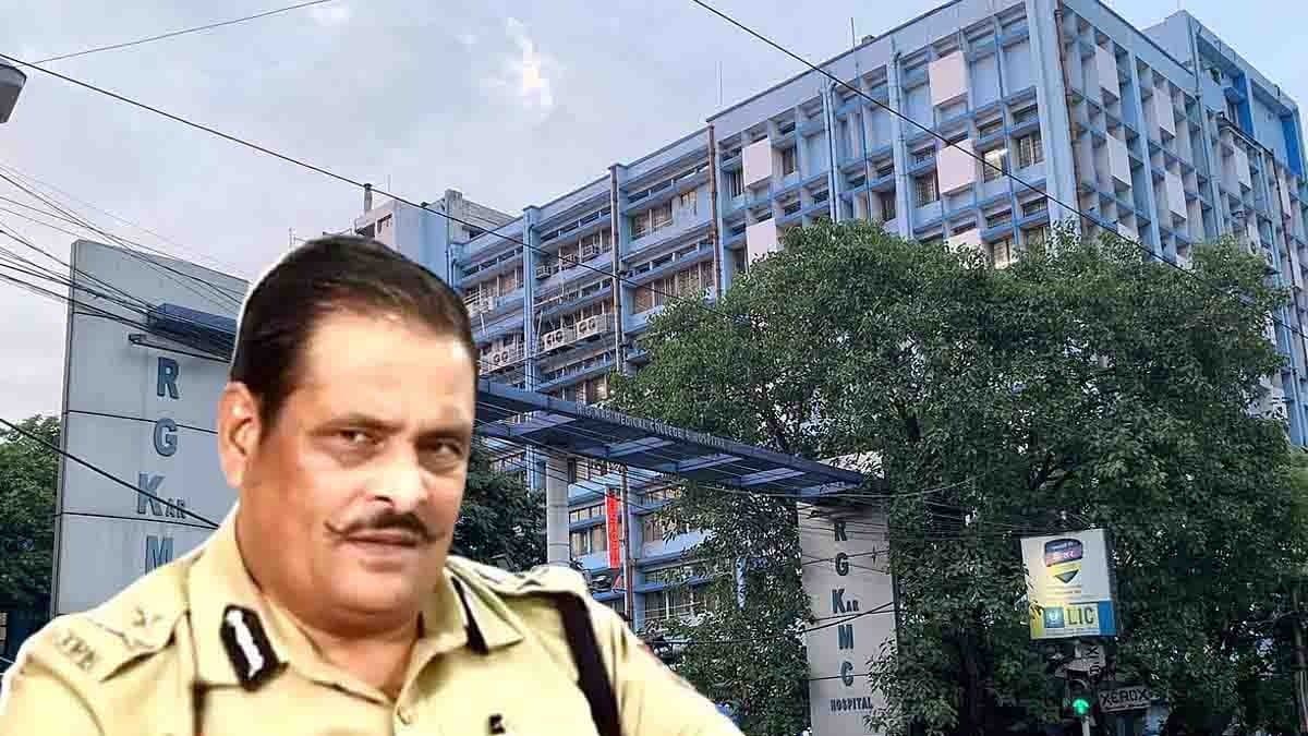 New Kolkata CP manoj verma went rg kar hospital gnr 