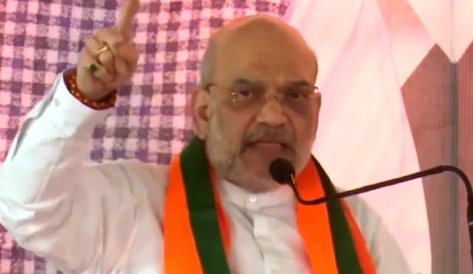 amit shah in east burdwan vote