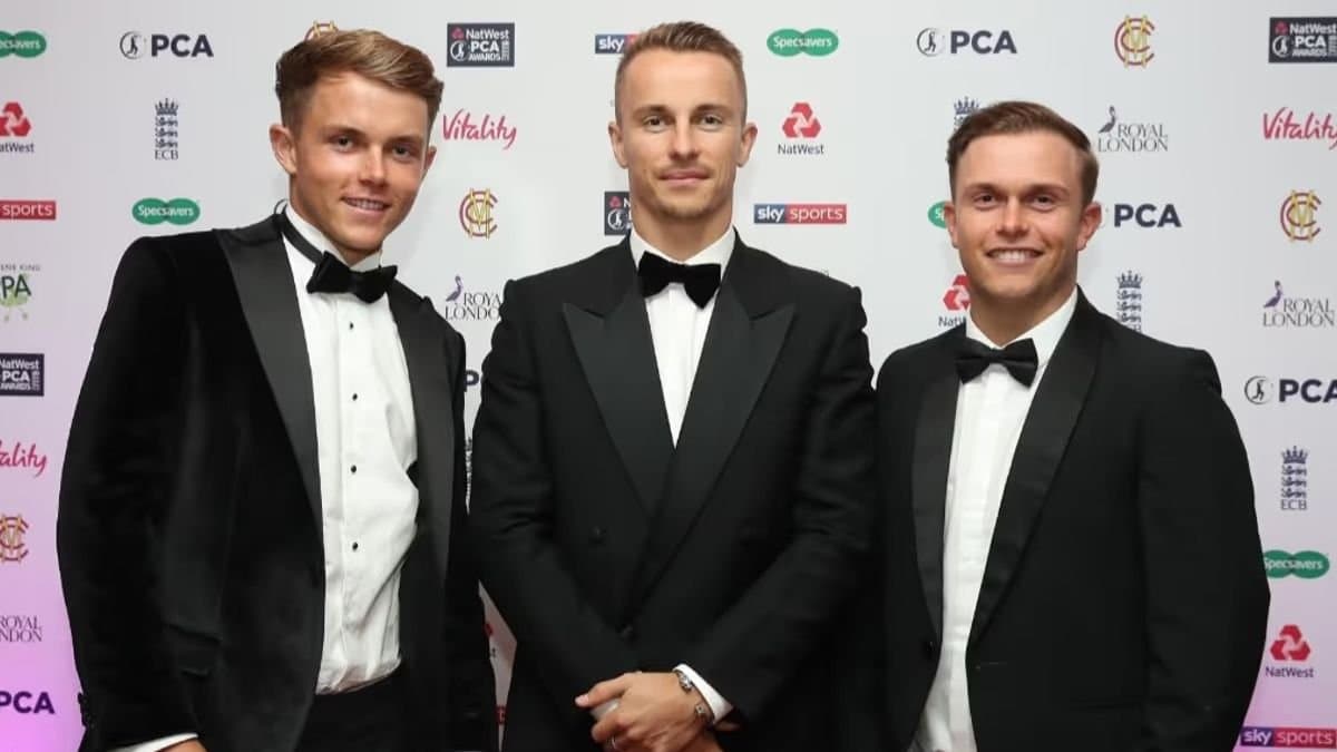 Tom and Sam Curran play for England, while Ben will wear the Zimbabwean jersey spt 