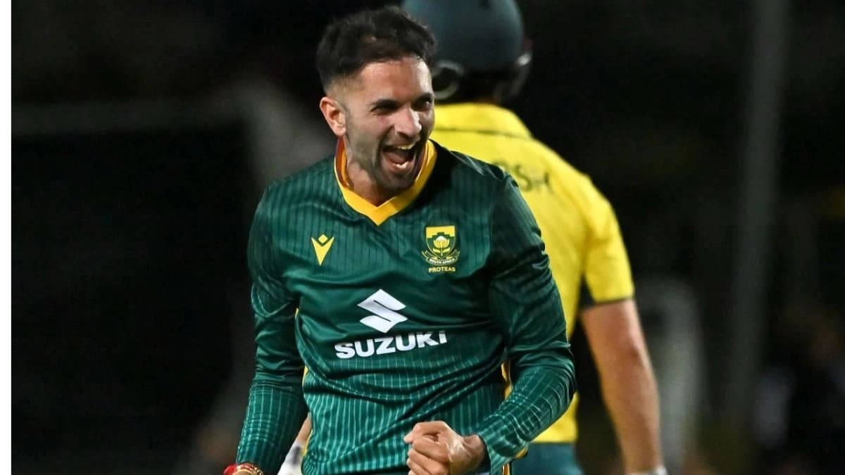 South Africas Keshav Maharaj has regained number one position in the last ICC ODI rankings for bowlers