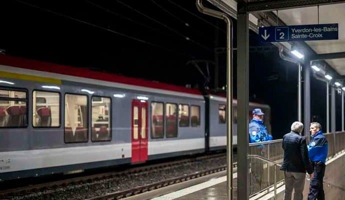 Iranian armed with ax and knife takes hostages on train, shot dead