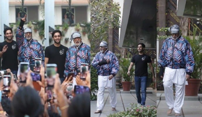 Amitabh Bachchan: এই প্রথম, অনুরাগীদের ভিড়ে কাকে নিয়ে হাজির হলেন অমিতাভ? 
