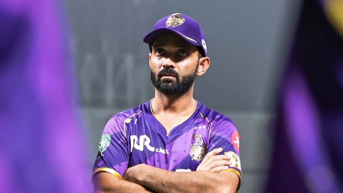 KKR vs RCB Ajinkya Rahane becomes first Indian Cricketer to achieve this milestone