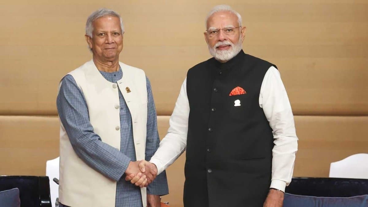 Modi meet Yunus PM underlined concerns over the safety and security of minorities including Hindus in Bangladesh