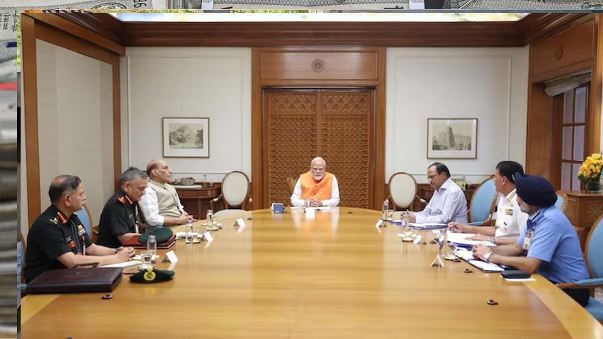 PM Modi meets Army Chief General Upendra Dwivedi after Pakistans missile attack