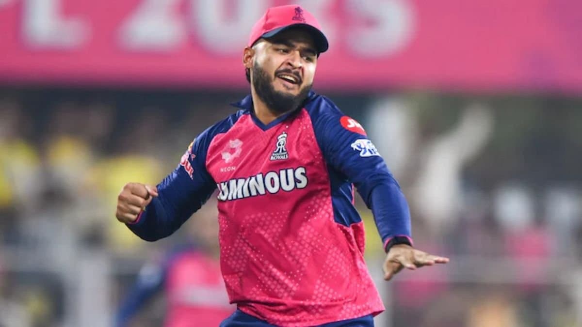 IPL 2025: Rajasthan Royals stand in captain Riyan Parag was slammed for tossing the phone towards security personnel spt 