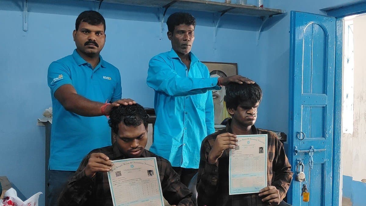 Two specially abled students secured more than 500 marks in Madhyamik examination