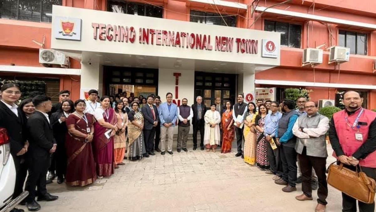 Techno International New Town Achieves B++ Accreditation from NAAC gnr