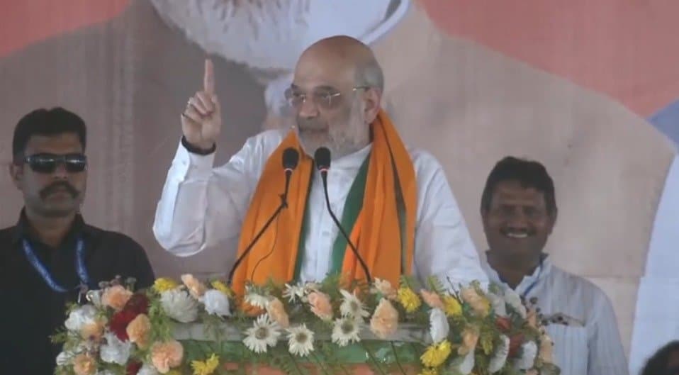 Amit Shah: বাংলায় ৩০-র বেশি আসনের টার্গেট, বালুরঘাটে প্রথম প্রচারে এসে বললেন শাহ 