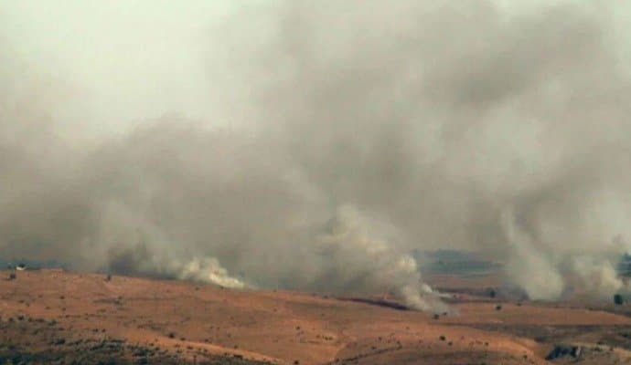 Hezbollah fires over 200 rockets into Israel 