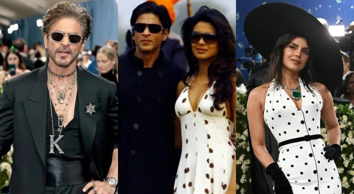 Met Gala 2025 Shah Rukh Khan and Priyanka Chopra recreate Don and Roma look of Don movie 