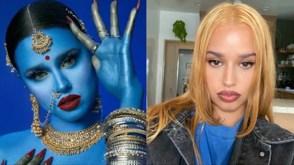 Who is Genesis Yasmine Mohanraj being trolled for dressed as goddess Kali