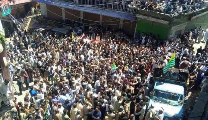 Four dead in protests in Pakistan occupied Kashmir 