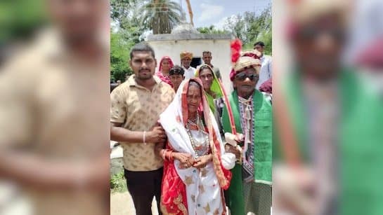After 70 Year Live-In Relationship 95 And 90 Year Old Rajasthan Couple Ties The Knot