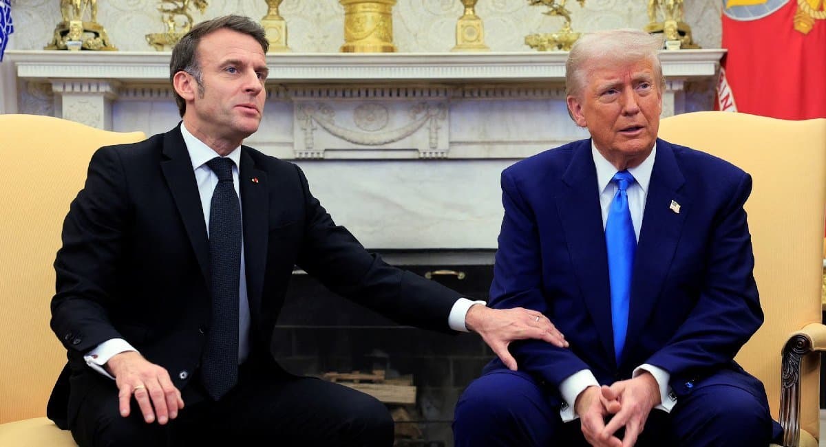 He has no idea why I am now on my way to Washington Trump On Macrons Big Iran-Israel Claim