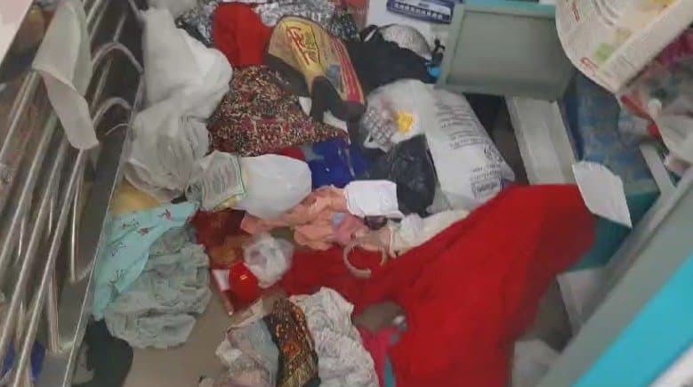 The woman who hatched the plot to loot at her house has been nabbed