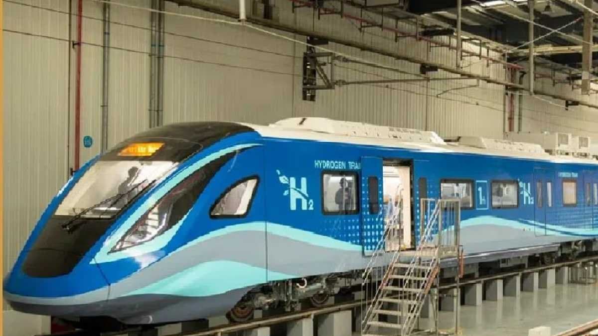 First hydrogen train in India start on 31 March 