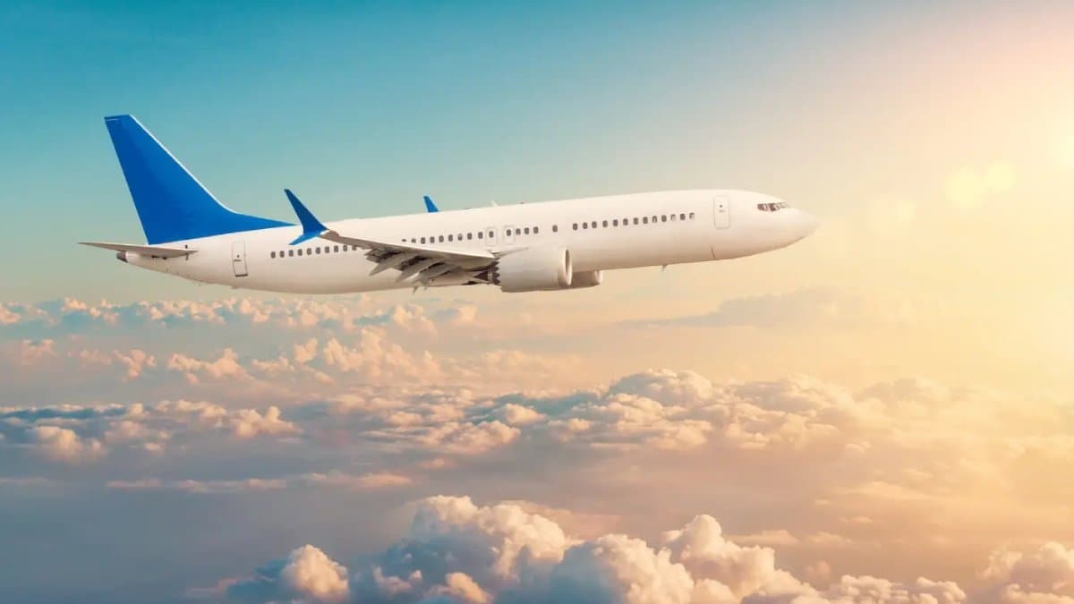 Why do airplane fly in a Curve route gnr