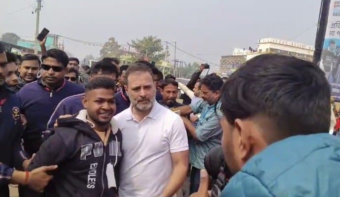 Rahul Gandhi: প্রশাসনিক 'অসহযোগিতা'র অভিযোগ, মুর্শিদাবাদে সময়ে শুরু হল না রাহুলের যাত্রা 