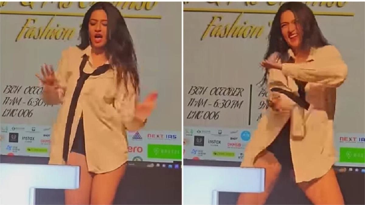 প্যান্ট নেই, শুধু খোলা শার্ট আর অন্তর্বাস পরেই ‘জলেবি বাই’ গানে আইটেম নাচ ছাত্রীর! তুমুল বিতর্কে আইআইটি, রইল ভিডিও