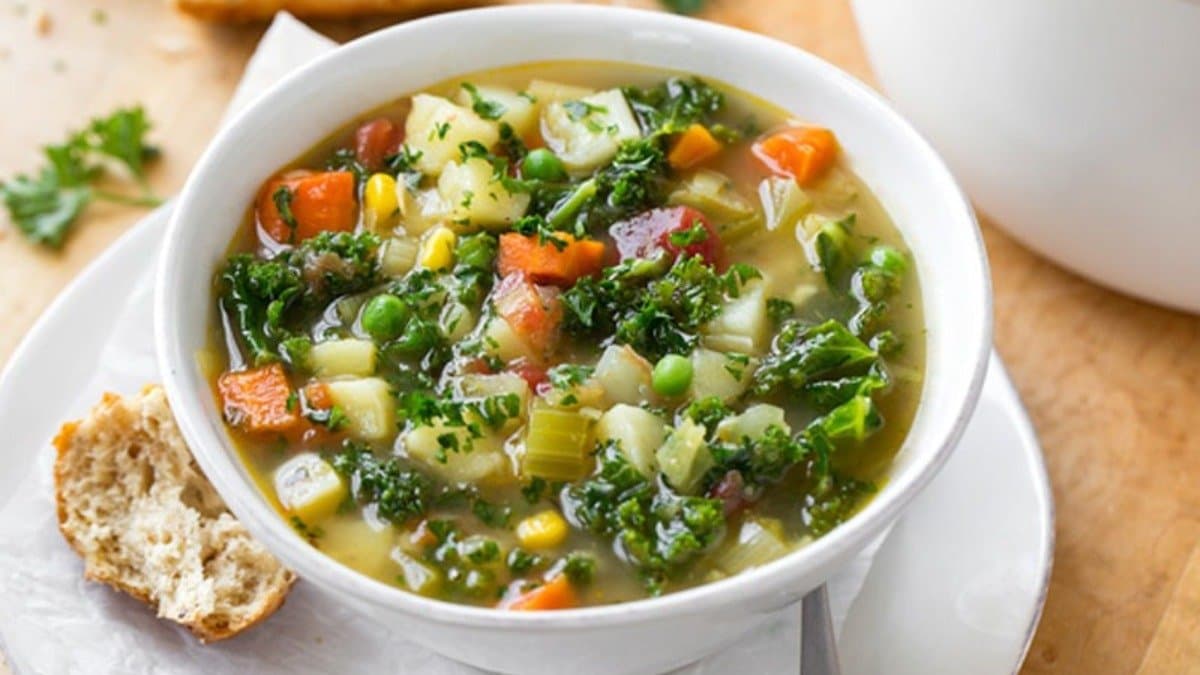 This vegetable soup can reduce weight increase immunity here is recipe