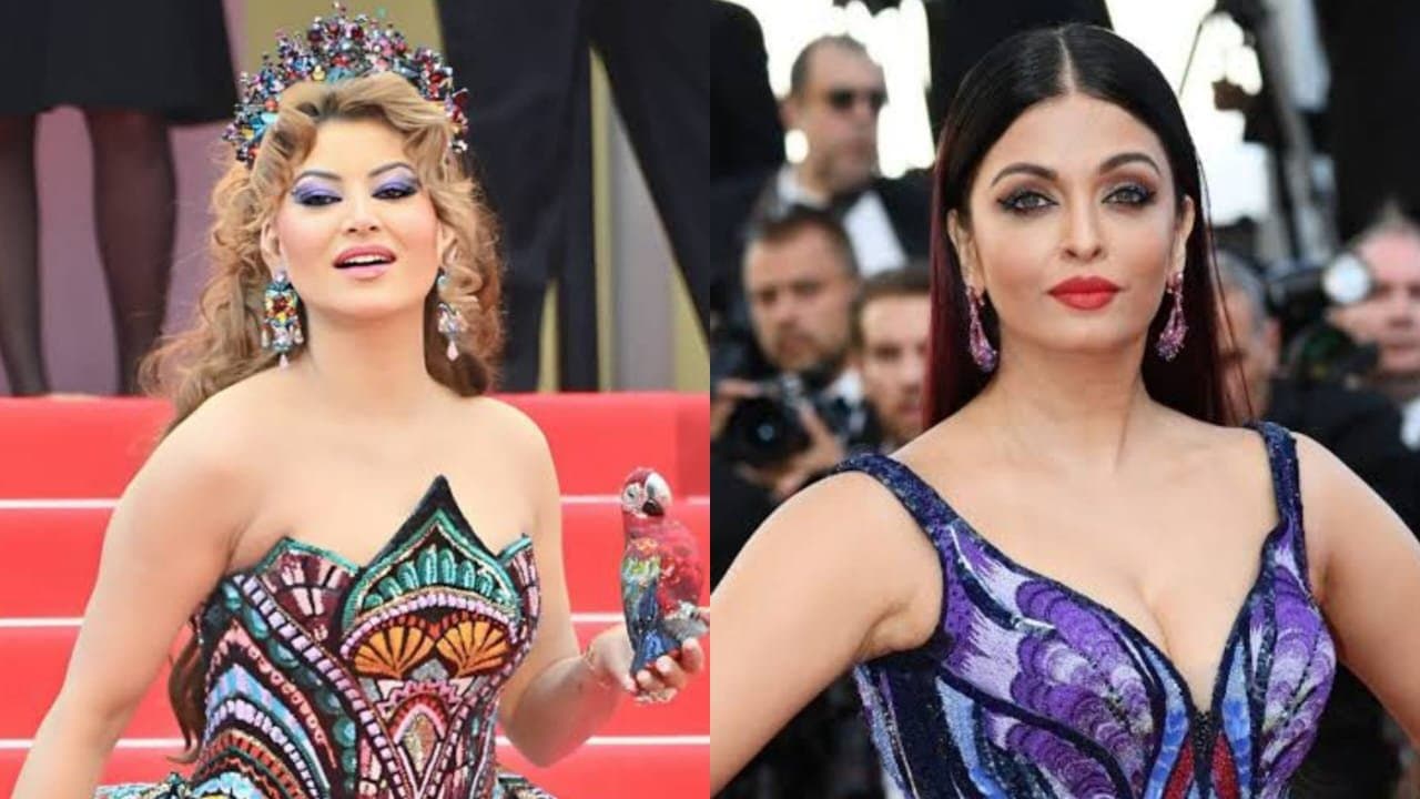 Urvashi Rautela responded to comparing her fashion to Aishwarya Rai Bachchan on Cannes 2025