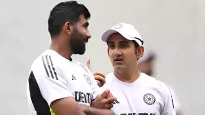 Gautam Gambhir has serious lengthy chats with jasprit Bumrah, Ajit Agarkar ahead of scg test spt 