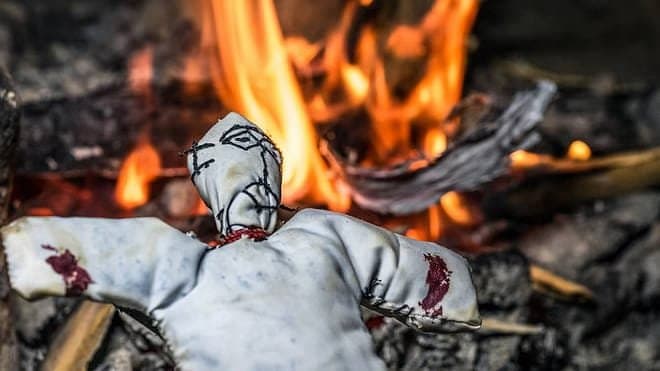 bihar man was killed by his friends and his skulled used for what_gnr