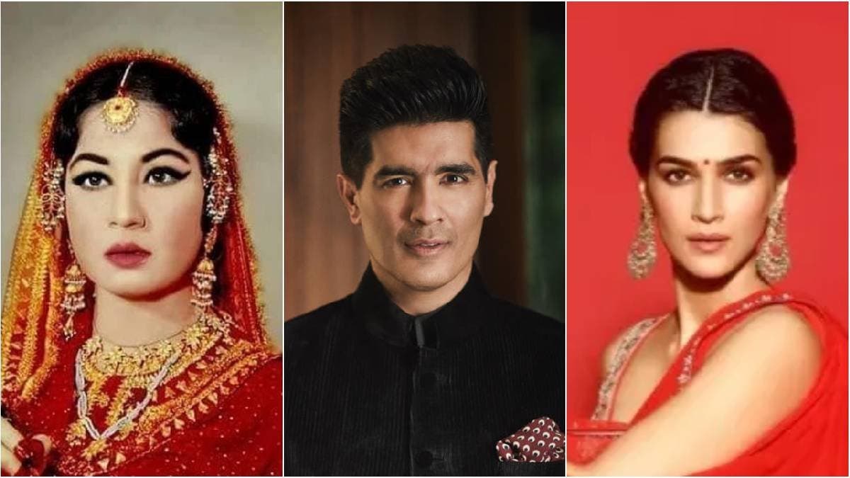 Fashion Designer Manish Malhotra reacts on making Meena Kumari s biopic starring kriti sanon reports ENT