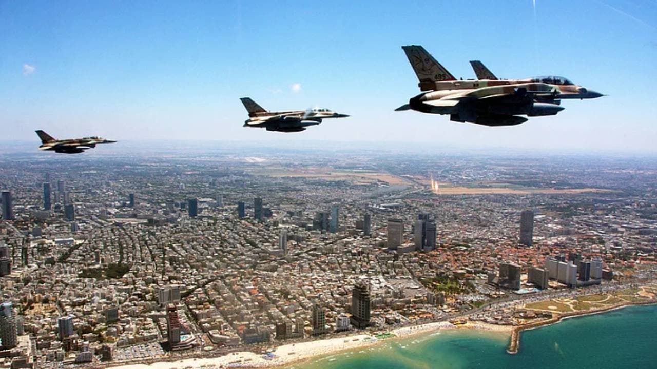 বেইরুটে ইসরায়েলি বিমান হামলা