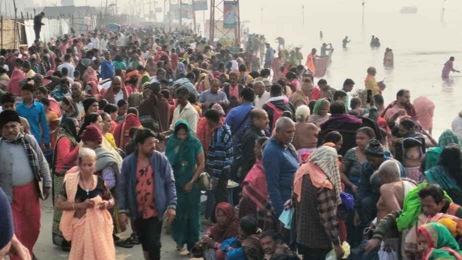 Over 50 lakh devotees gathered at gangasagar gnr 