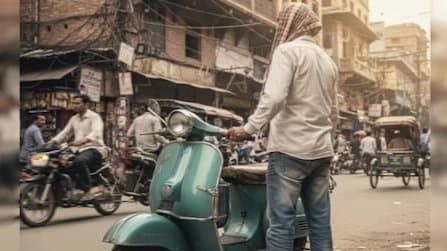 Delhi Man Stops Scooter During Fight On Road Then His 11 Kg Silver Gets Stolen 
