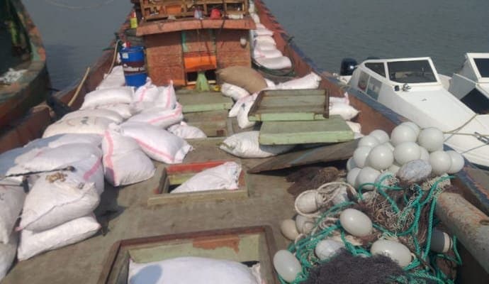 BSF: সুন্দরবন থেকে ৩ কোটি টাকার সুপারি পাচার রুখল বিএসএফ