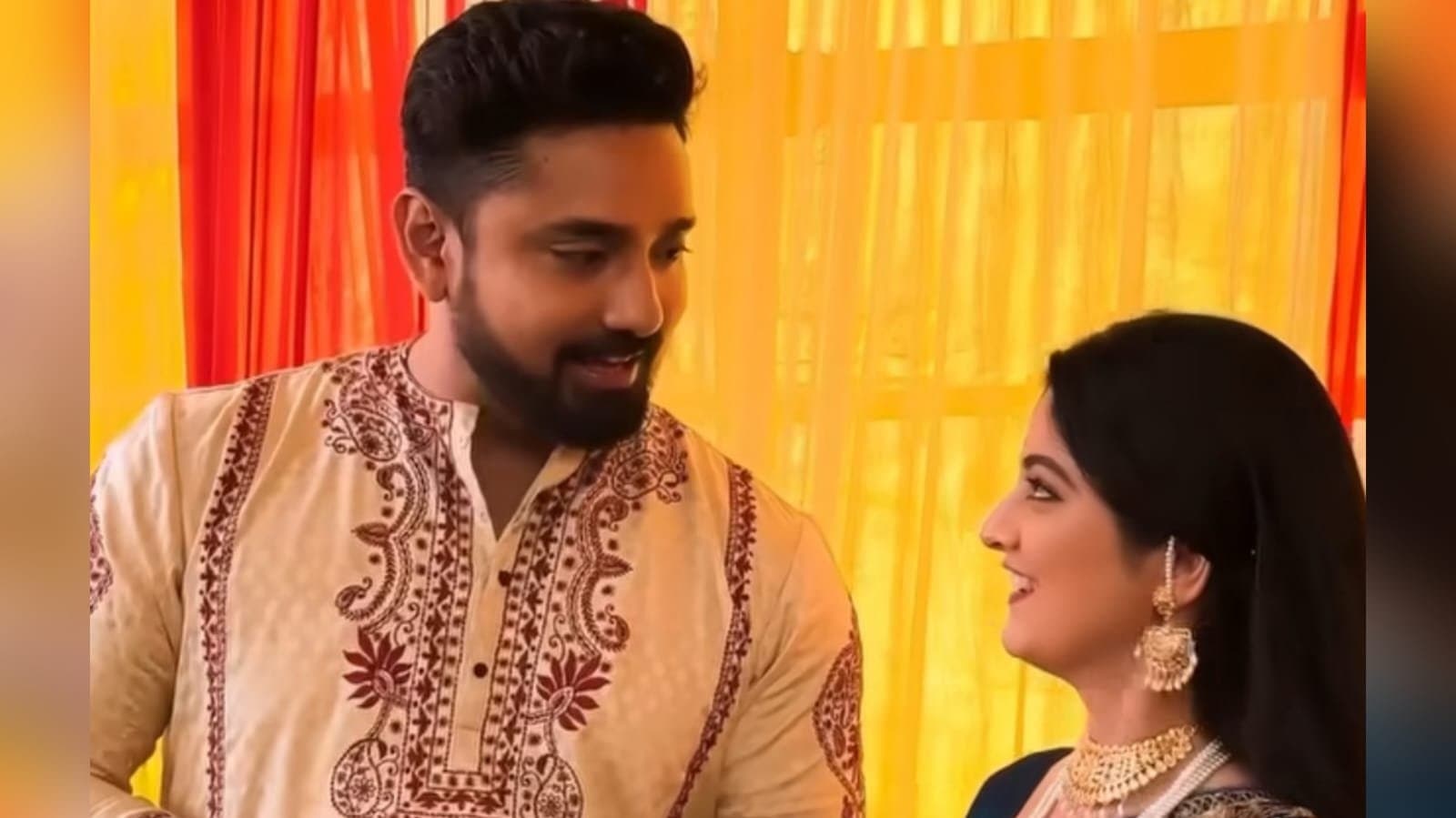 television actor rubel das and sweta bhattacharyas marriage rituals is viral now ent