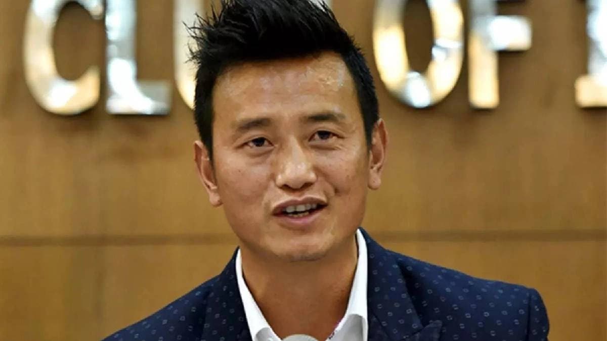 Former footballer Baichung bhutia slams indian football federation