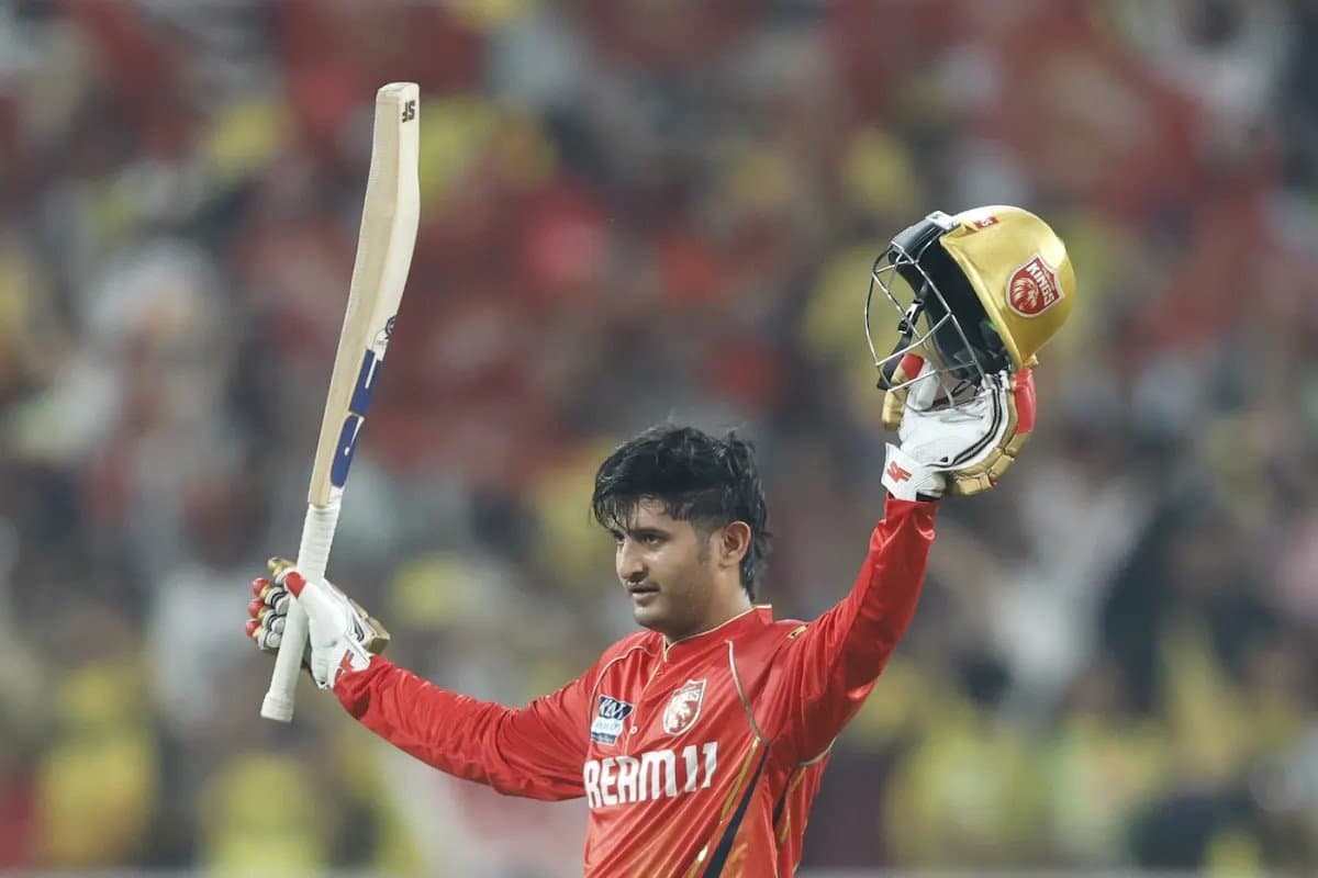 Uncapped Punjab Kings star slams historic century against Chennai Super Kings