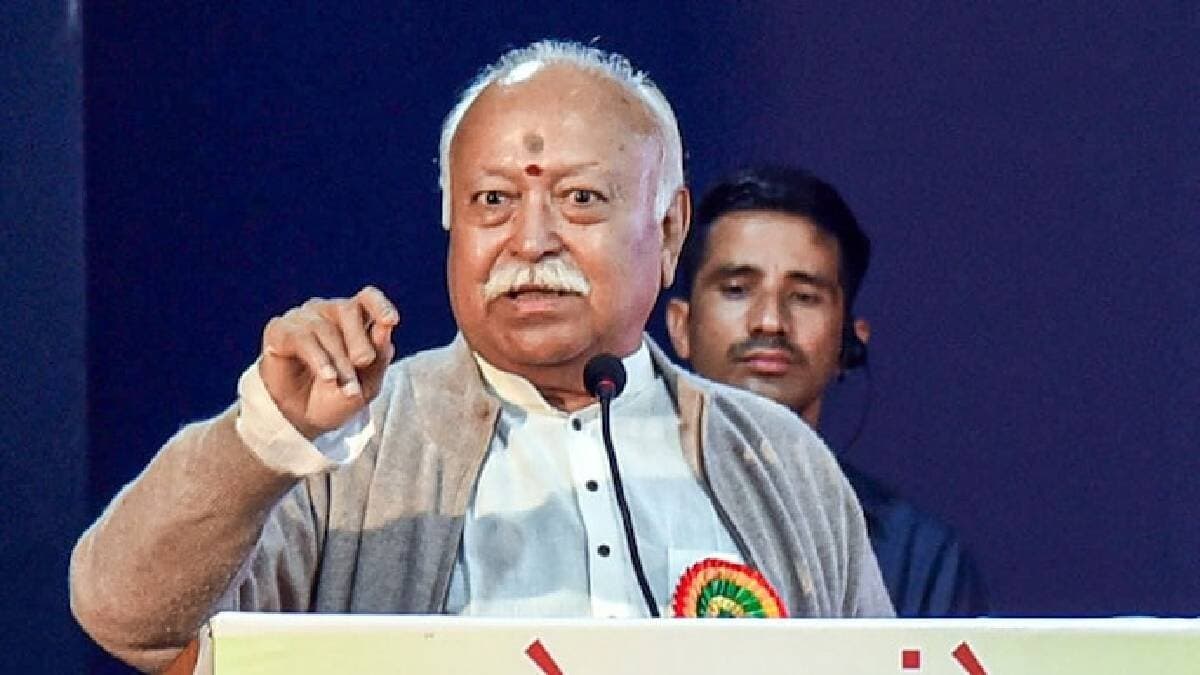 RSS chief Mohan Bhagwat jabs aspiring leaders of Hindus over temple mosque disputes in India