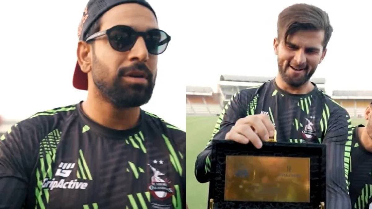 Shaheen Afridi Gifted 24K Gold-Plated iPhone 16 Pro