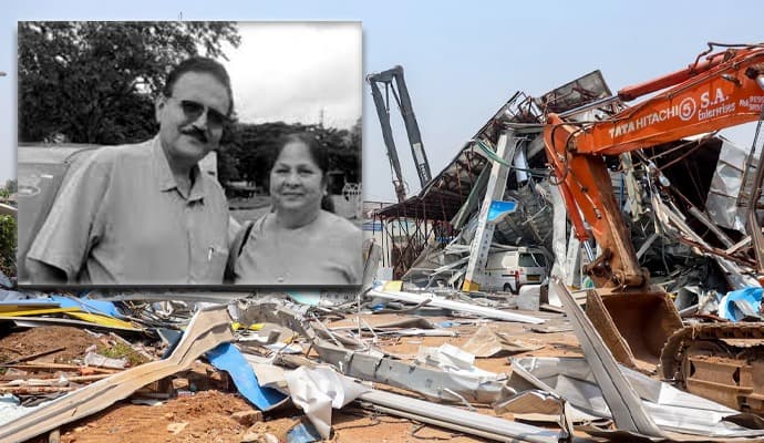 Mumbai:‌ গাড়ি সমেত বিলবোর্ডের তলায় চাপা পড়েছিলেন, উদ্ধার সস্ত্রীক অবসরপ্রাপ্ত এয়ার ট্রাফির কন্ট্রোলের আধিকারিকের দেহ 
