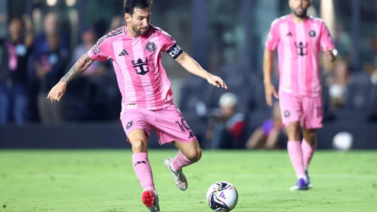 Lionel Messi Last Second Assist Lifts Inter Miami Over Atlas 2-1 In Leagues Cup