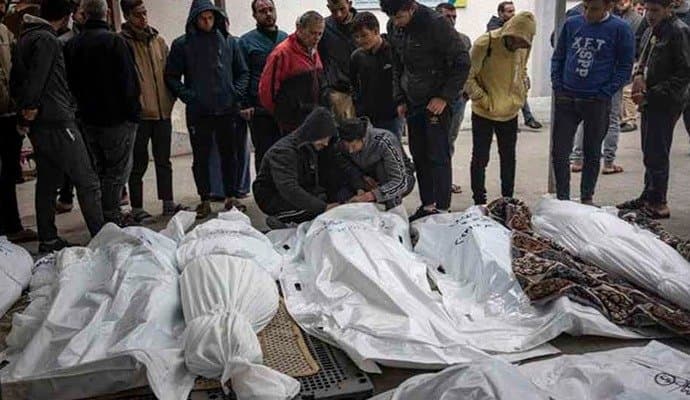 israel attack on gaza, dead at least 21,000