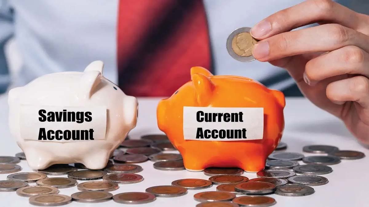 What is the difference between savings and current bank account